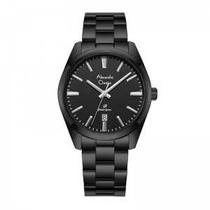 Alexandre Christie AC 1035 Full Black Steel Man MDBIPBA